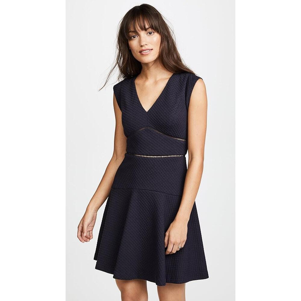 Rebecca Taylor Black Sailor Dress